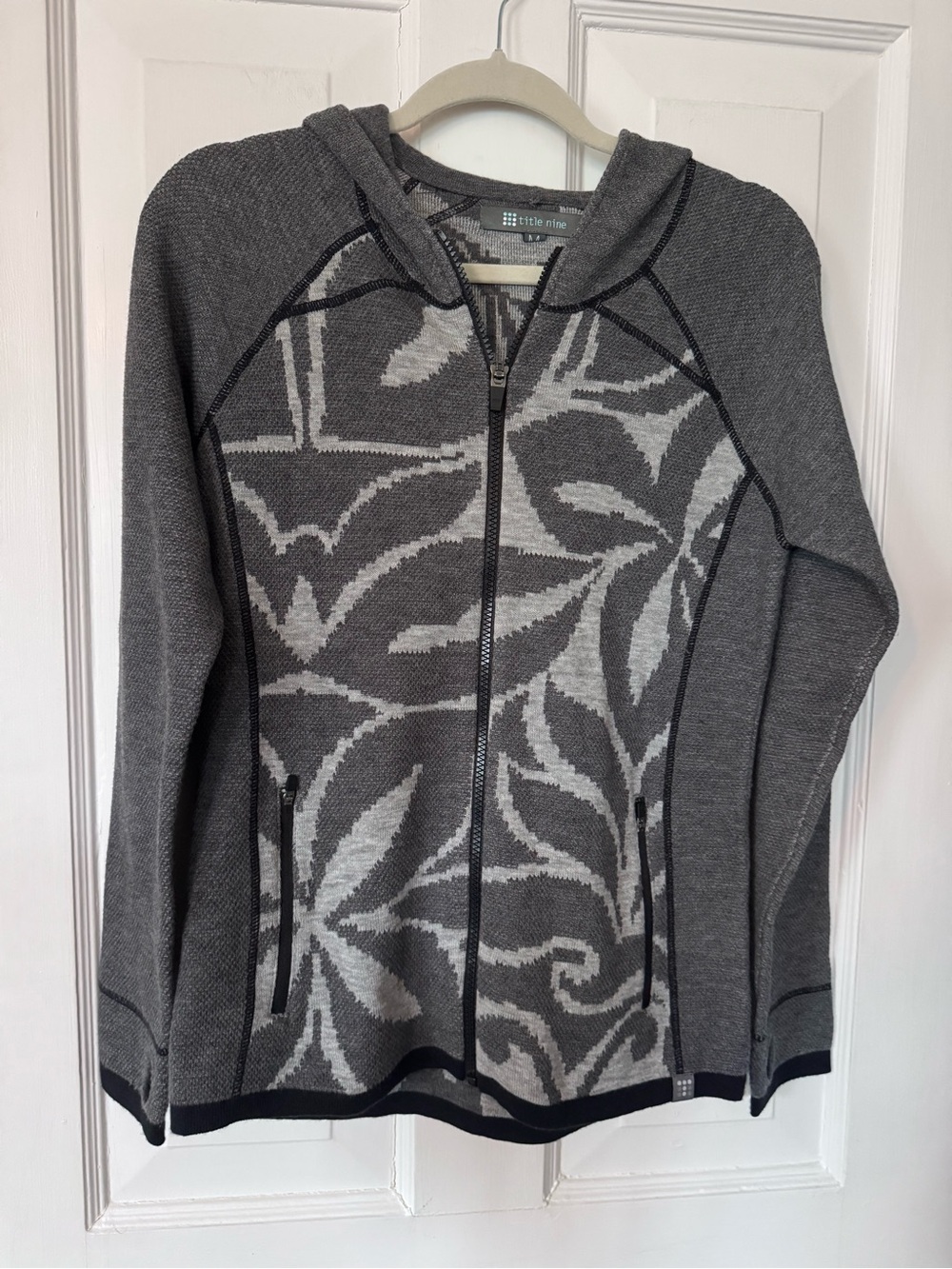 Title Nine Super Power Full Zip Sweater